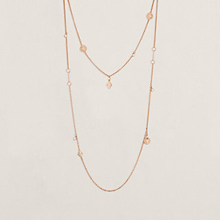 Hermès Ex-Libris long necklace | Hermès USA Hermès Ex-Libris long necklace | Hermès USA